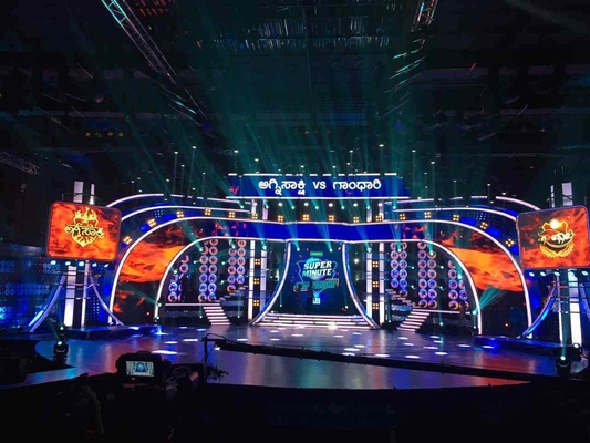 4.8MM Rental SMD Stage LED Screens High Definition High Reftresh Rate