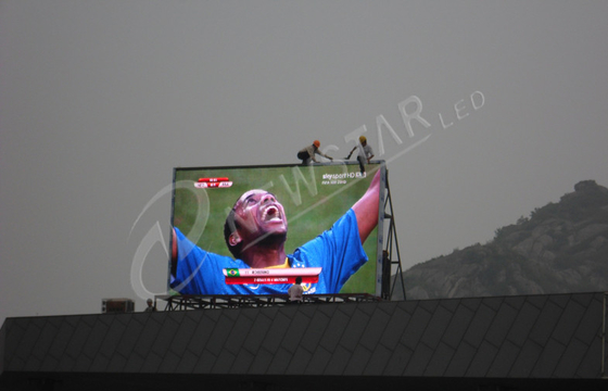 IP65 P16 1R1G1B Billboard LED Display Full Color For Cross Road