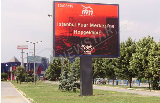 P16 Outdoor LED Billboard Display , 1R1G1B Advertising Led Screen