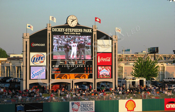 P20 1R1G1B large led screen Display For Advertising , Aluminum / Iron