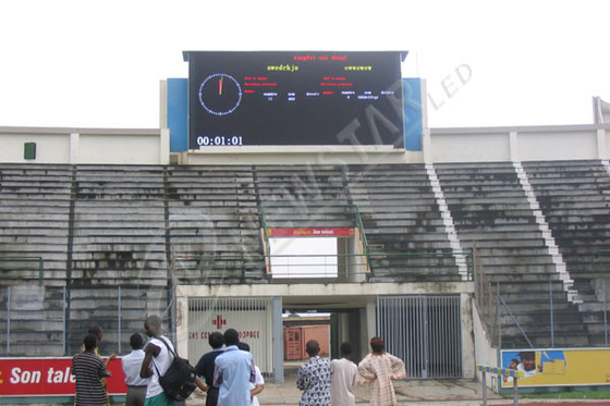 Waterproof P25 Stadium Perimeter LED Display For Logos , Advertisement Play