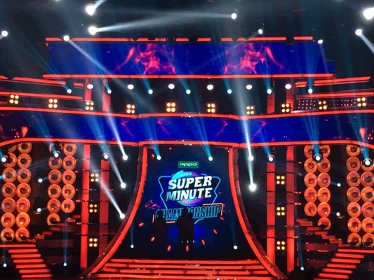 4.8MM Rental SMD Stage LED Screens High Definition High Reftresh Rate