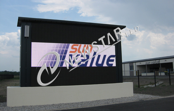 P12 Outdoor Advertising LED Display , IP65 LED Display Panel