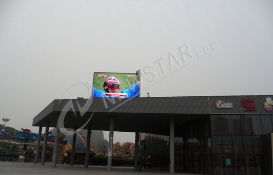 IP65 P16 1R1G1B Billboard LED Display Full Color For Cross Road