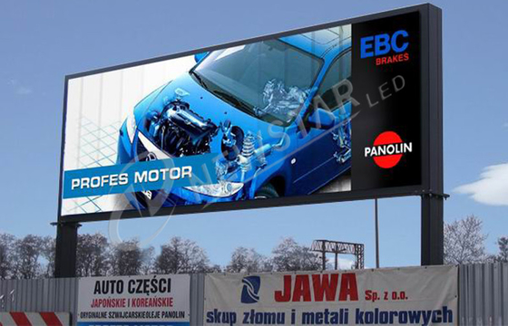 P20 1R1G1B large led screen Display For Advertising , Aluminum / Iron
