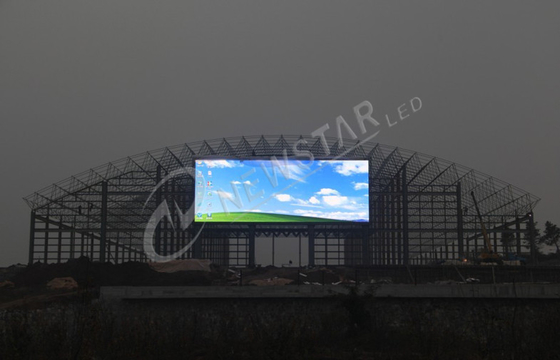 P20 1R1G1B large led screen Display For Advertising , Aluminum / Iron