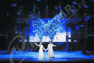 Indoor P15.625 Transparent LED Screen SMD 3528 Curtain LED display