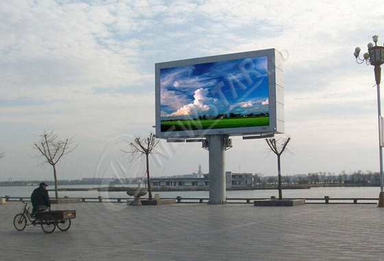 Ultra Thin P12.5 Outdoor Advertising LED Display Billboard , Rental Led Screen For Events