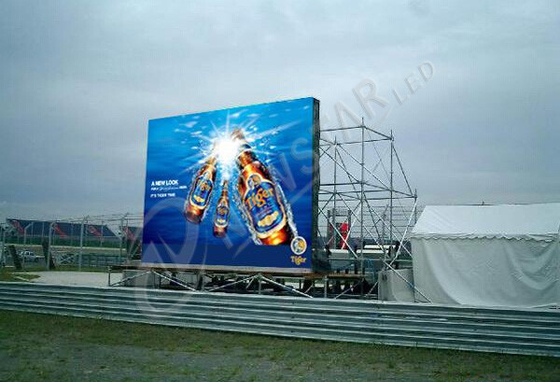 1R1G1B P10 Outdoor LED Signs Rental For Stage AC 220V / 110V